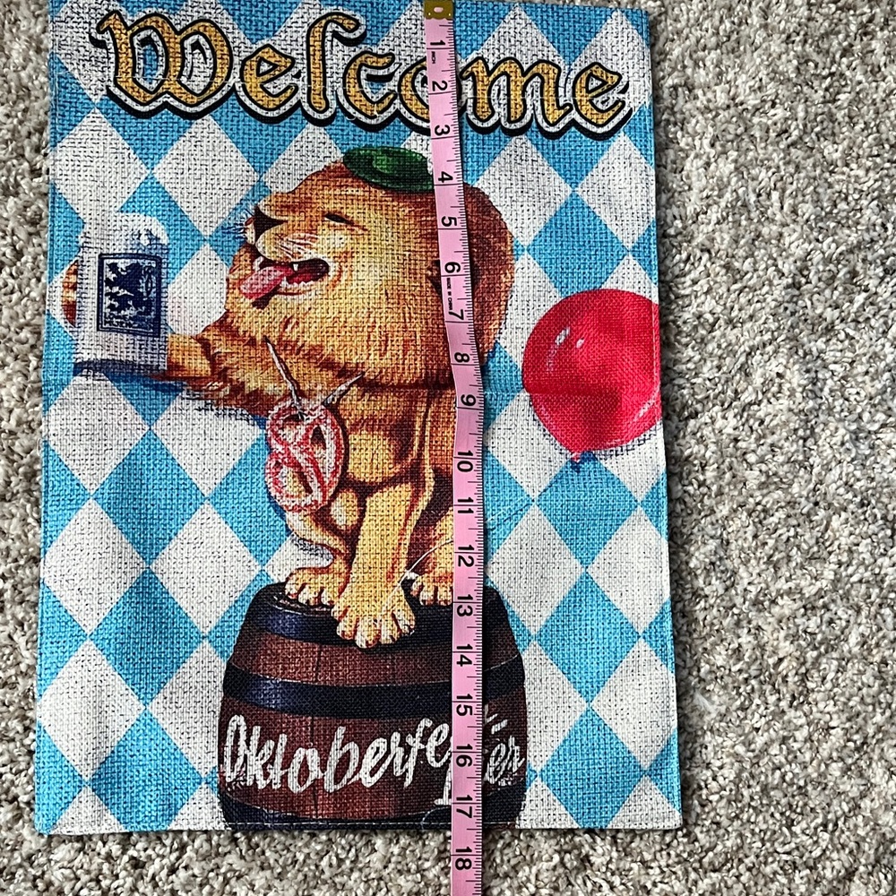 Oktoberfest Garden Flag - Picture 3 of 3